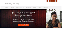 Desktop Screenshot of fertilityfriday.com